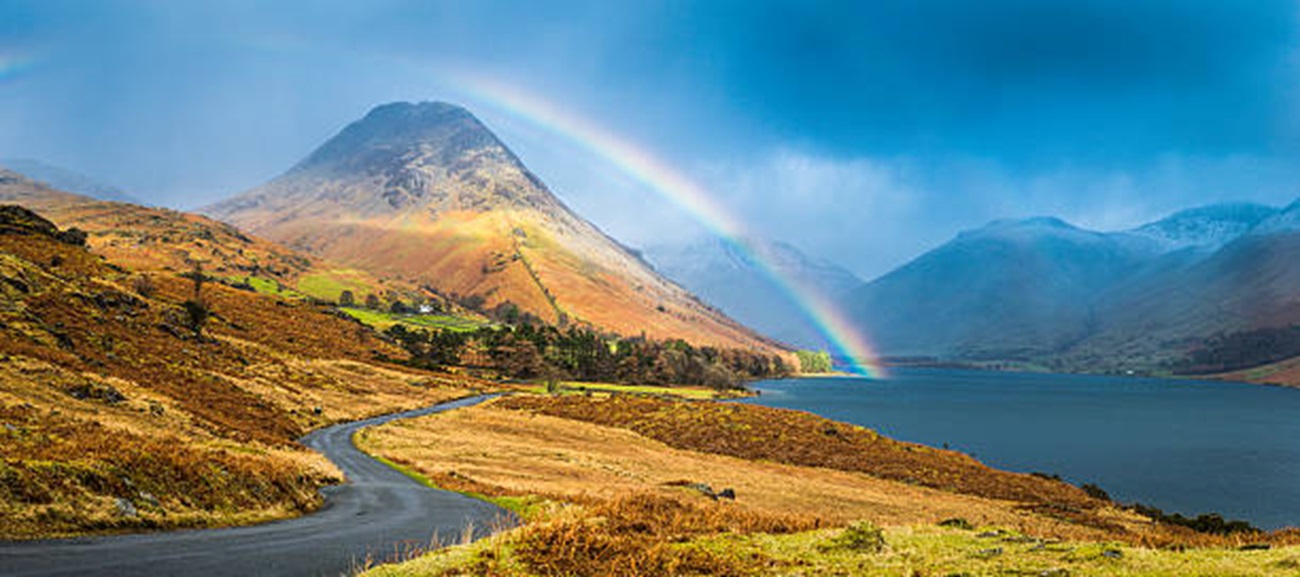Montaña arco iris